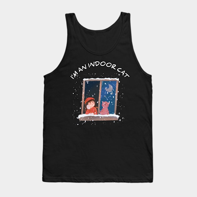 Indoor Cat Tank Top by houssem